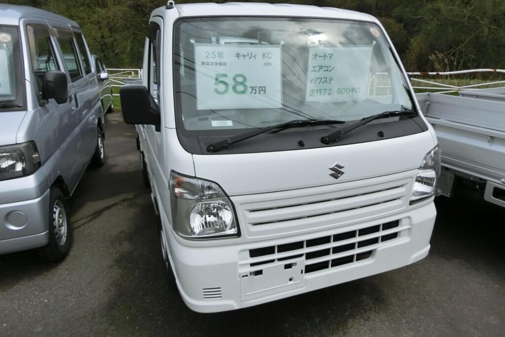 【58万円】スズキ　キャリィ　KC ４WD 4AT車