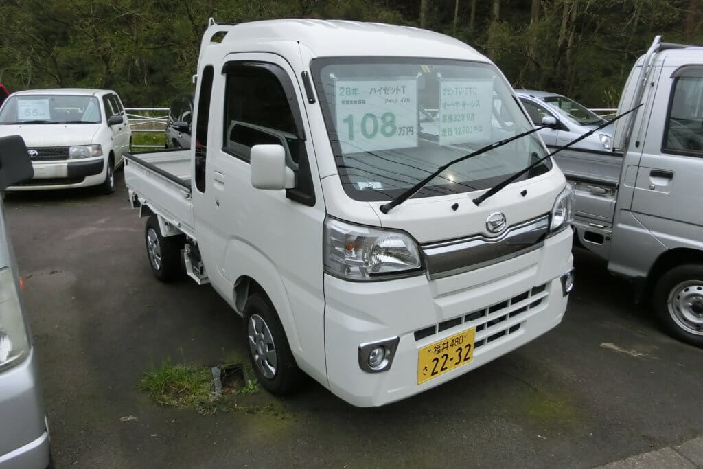 【108万円】ダイハツ　ハイゼットトラック　ジャンボ 4WD 4AT車